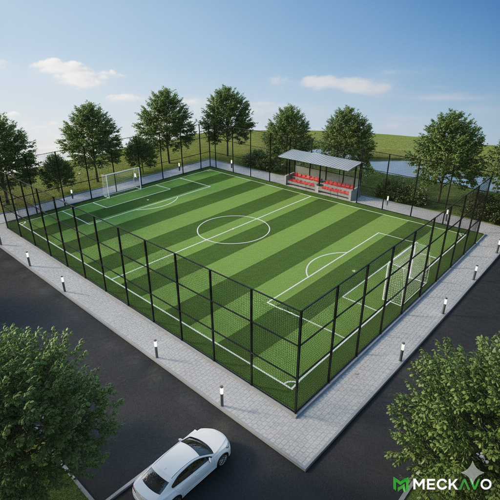 Football Turf Consturction By meckavo Sports