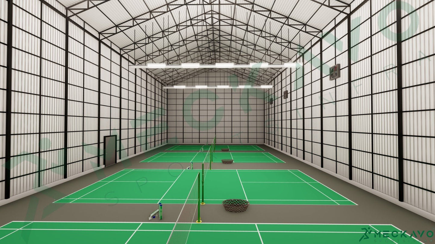 SYNTHETIC (PVC) BADMINTON COURT FLOORING