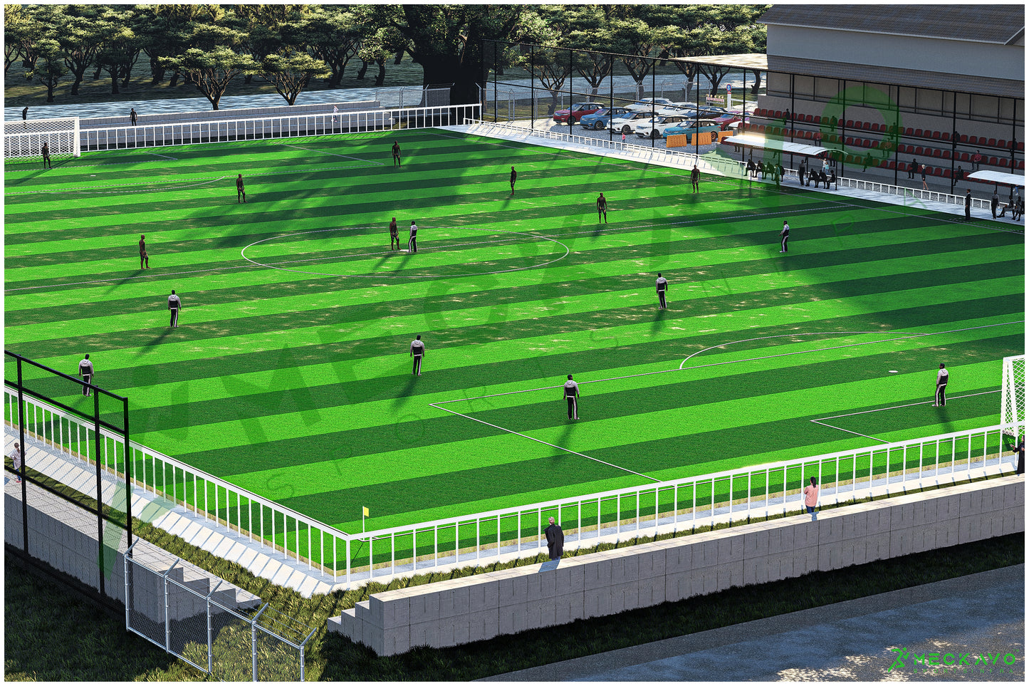 Full Size / 11-A-Side Football Ground Construction – By Meckavo Sports