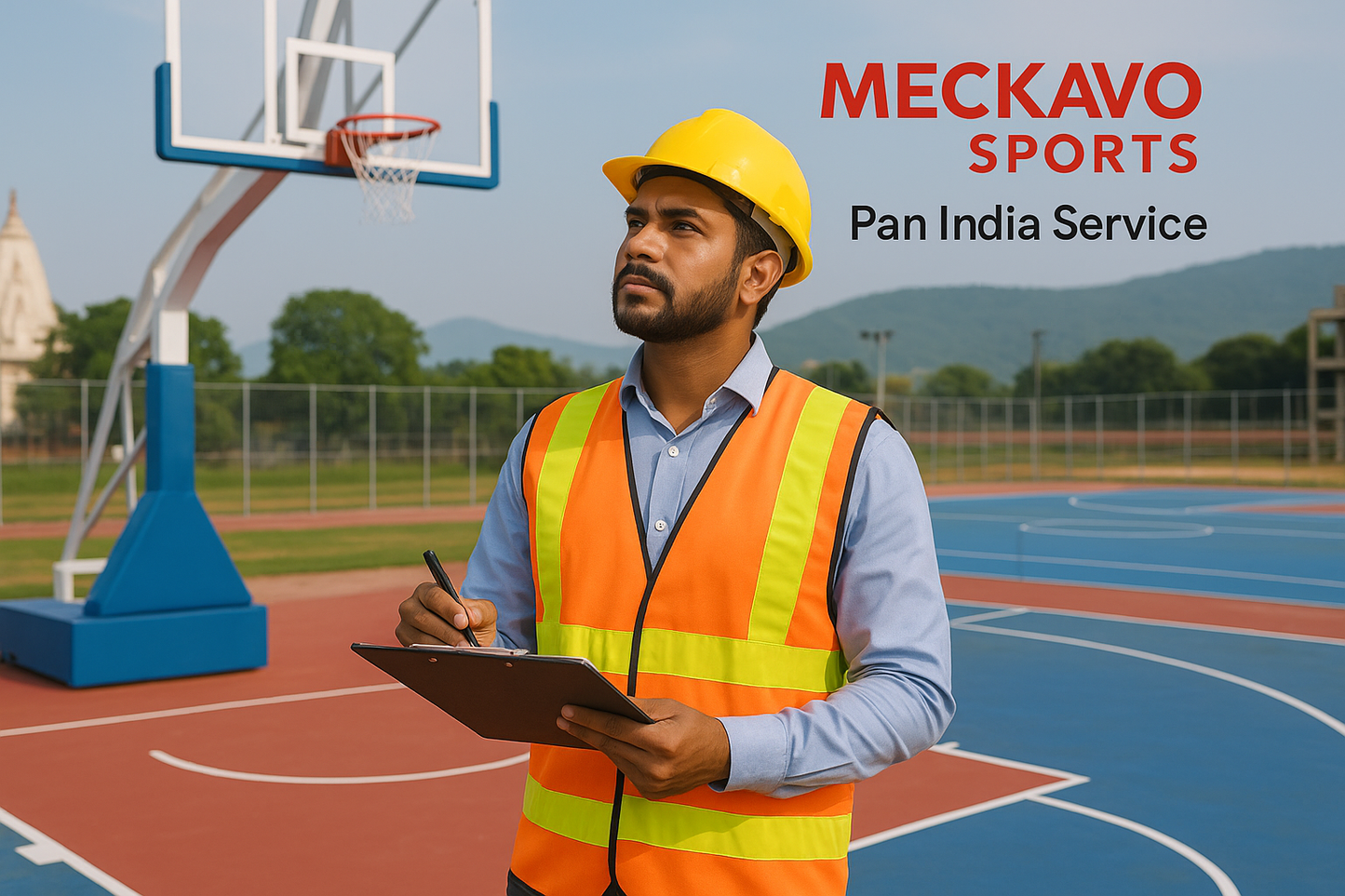 Site Engineer Visit -Pan India Service - By Meckavo Sports
