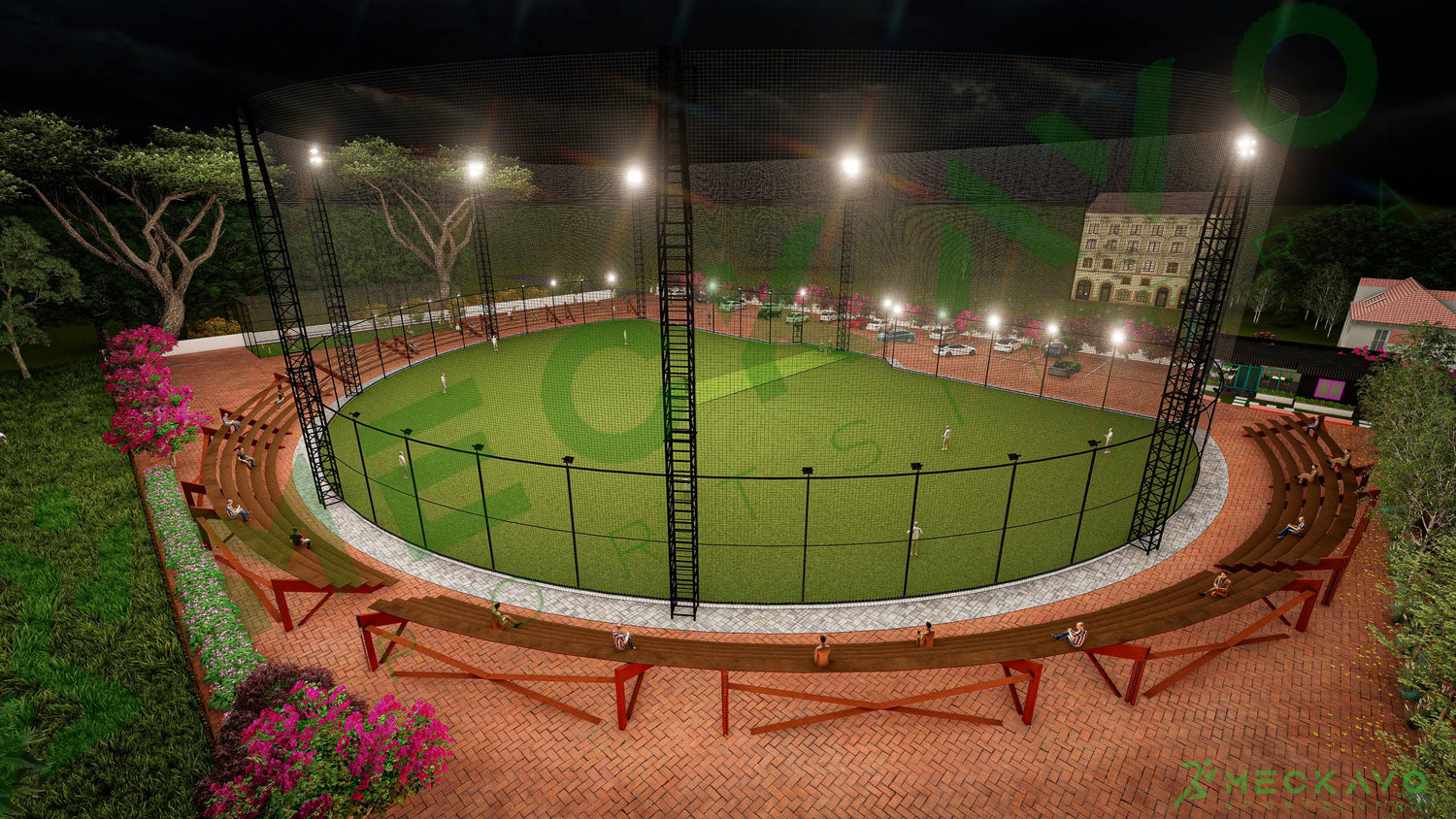 Hybrid Turf Construction By Meckavo Sports