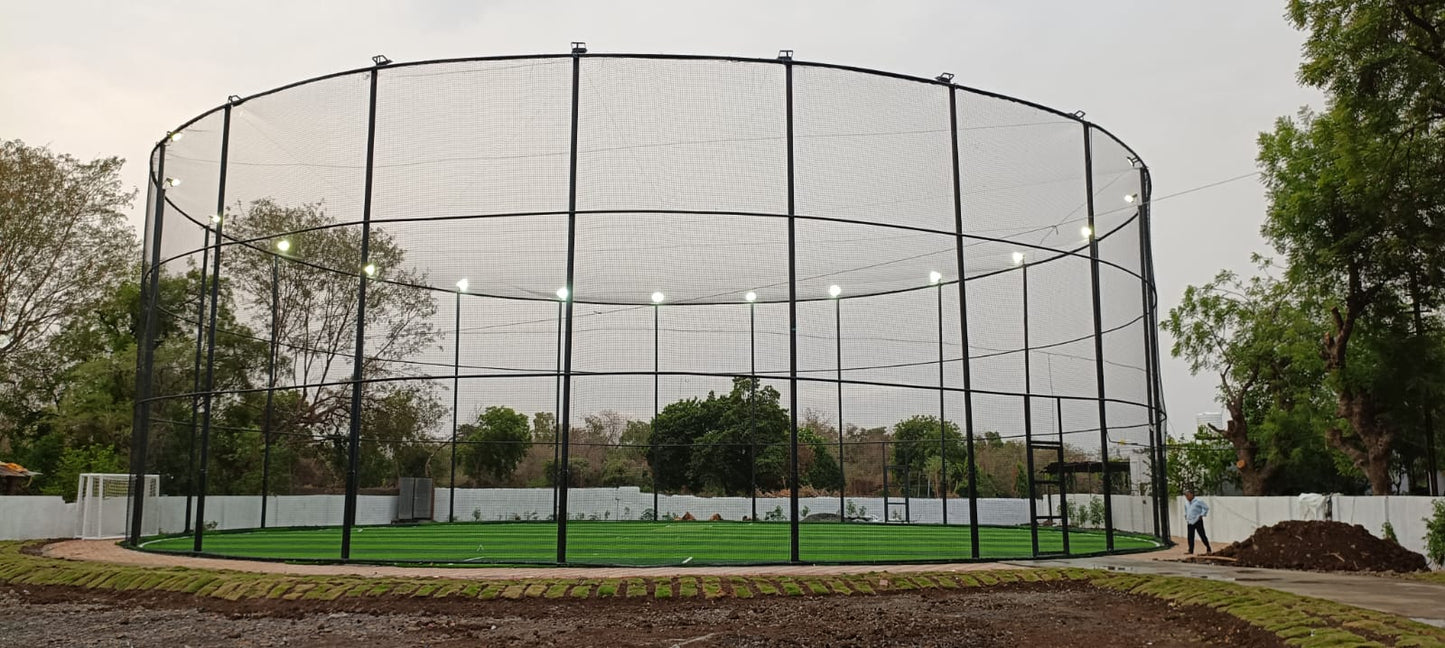 Circle/Oval Shaped Ground Full construction cost