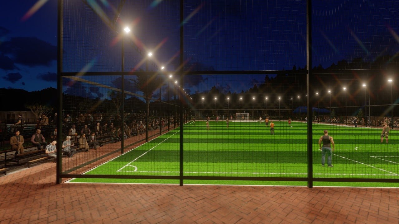 Box_cricket_construction_in_India by Meckavo Sports