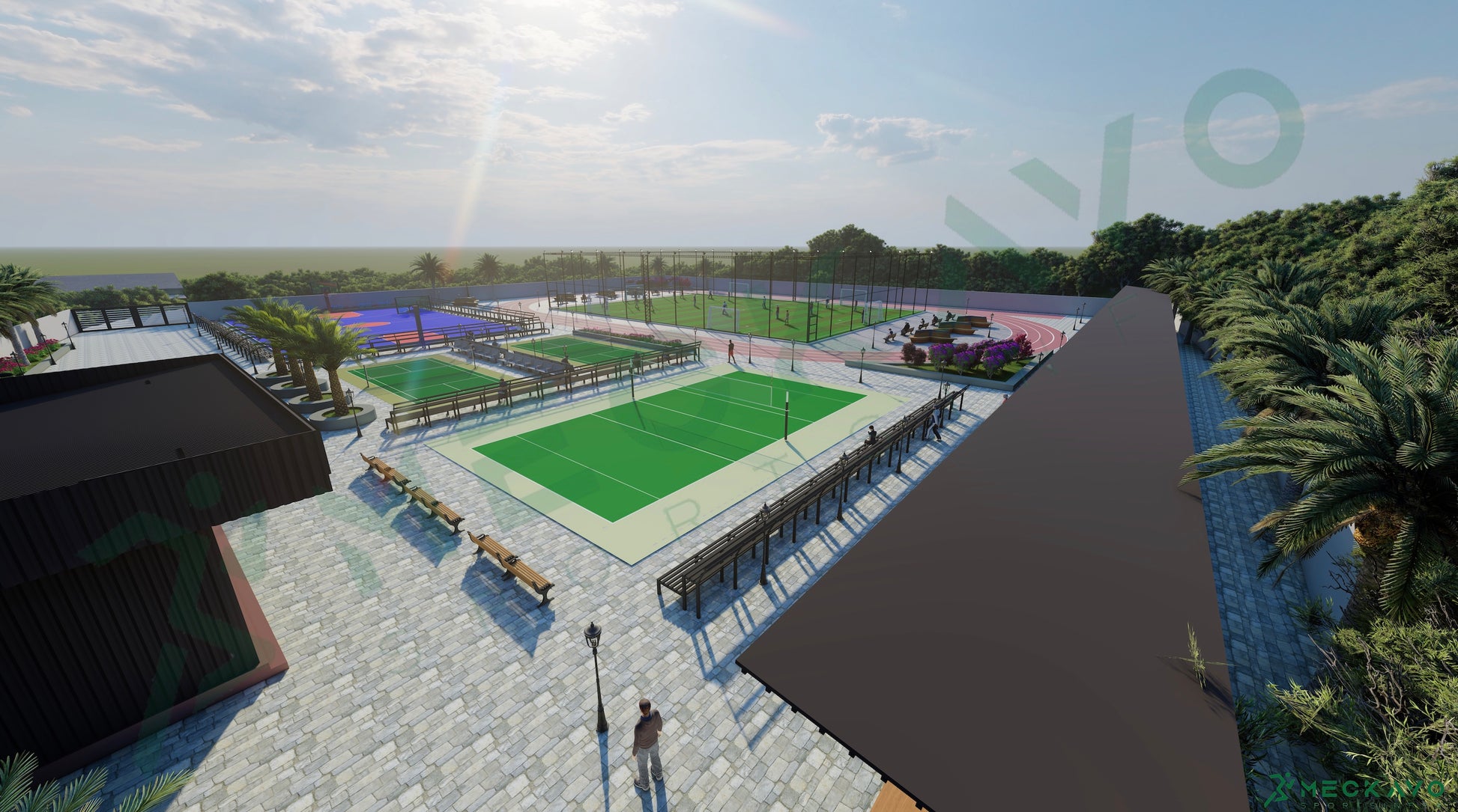 Customise your sports arena from meckavo sports