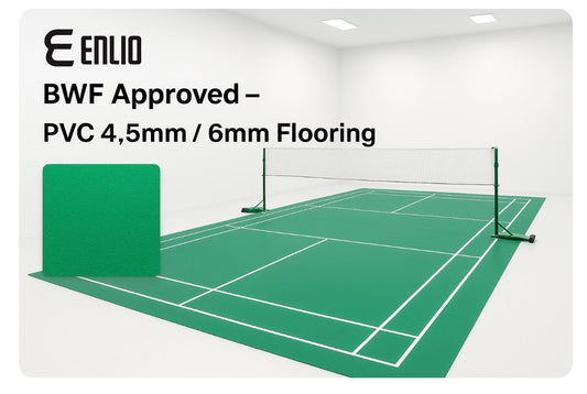 SYNTHETIC (PVC) BADMINTON COURT FLOORING