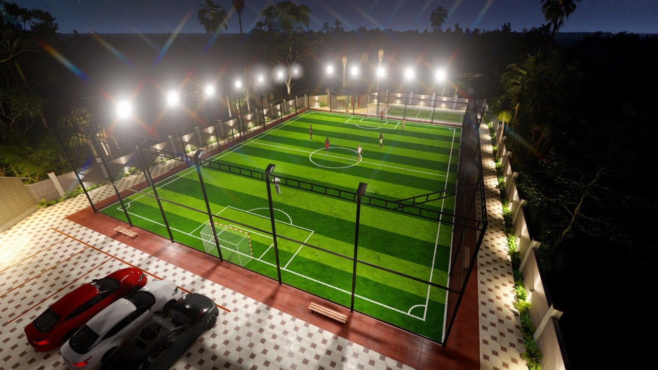 Box cricket construction – 6,000 to 16,000 Sq. Ft | Complete Box Turf Construction System