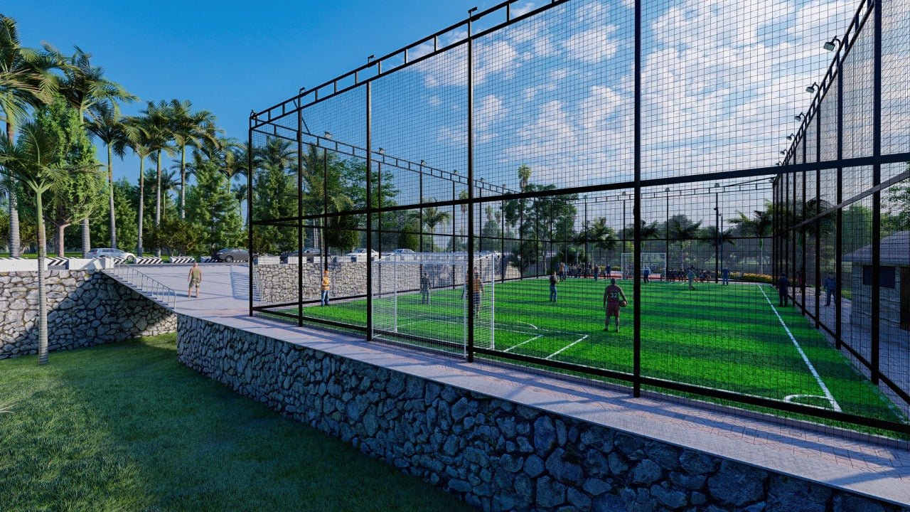 Box cricket construction – 6,000 to 16,000 Sq. Ft | Complete Box Turf Construction System