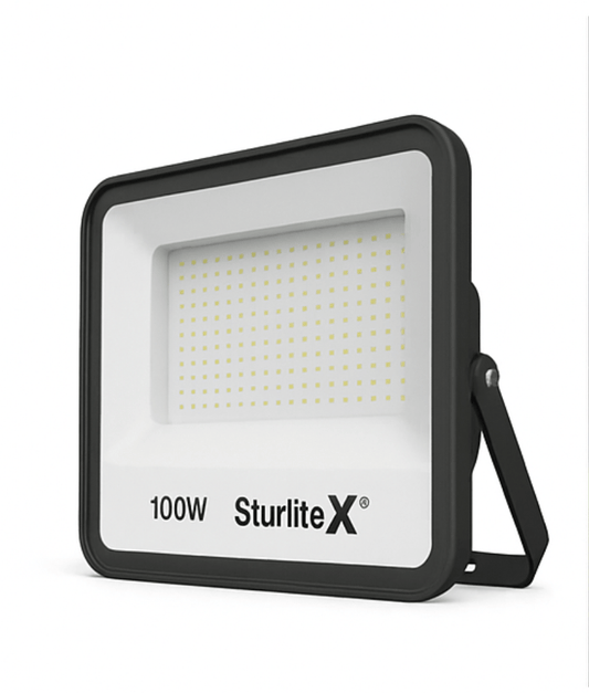 SturliteX Heavy Duty LED Flood Light – 100W / 150W / 200W – IP66, ADC12 Diecast, 25,000 hrs Lifespan
