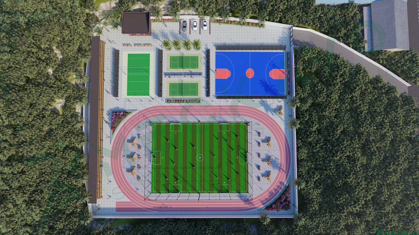 design your sports arena from meckavo sports