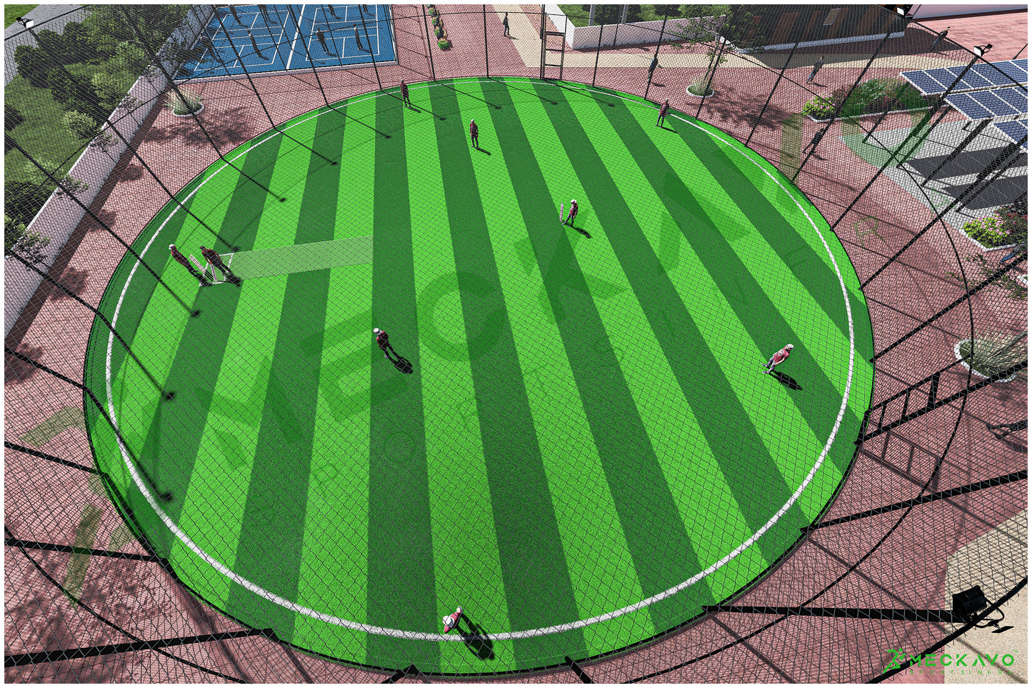 BOX CRICKET - CIRCULAR- EPIC DESIGN BY MECKAVO