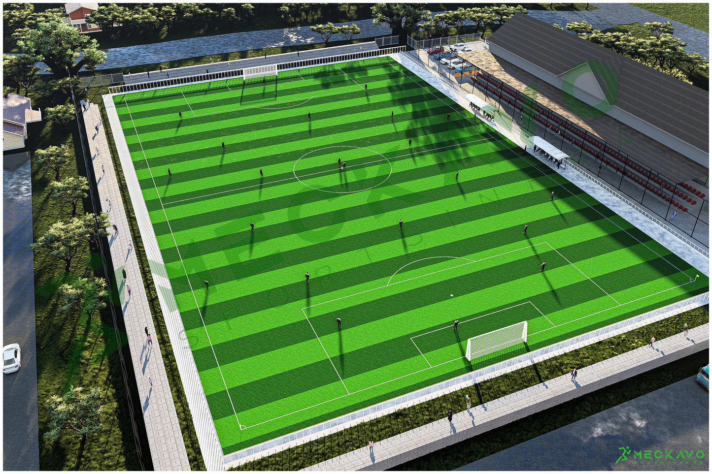 Full Size / 11-A-Side Football Ground Construction – By Meckavo Sports