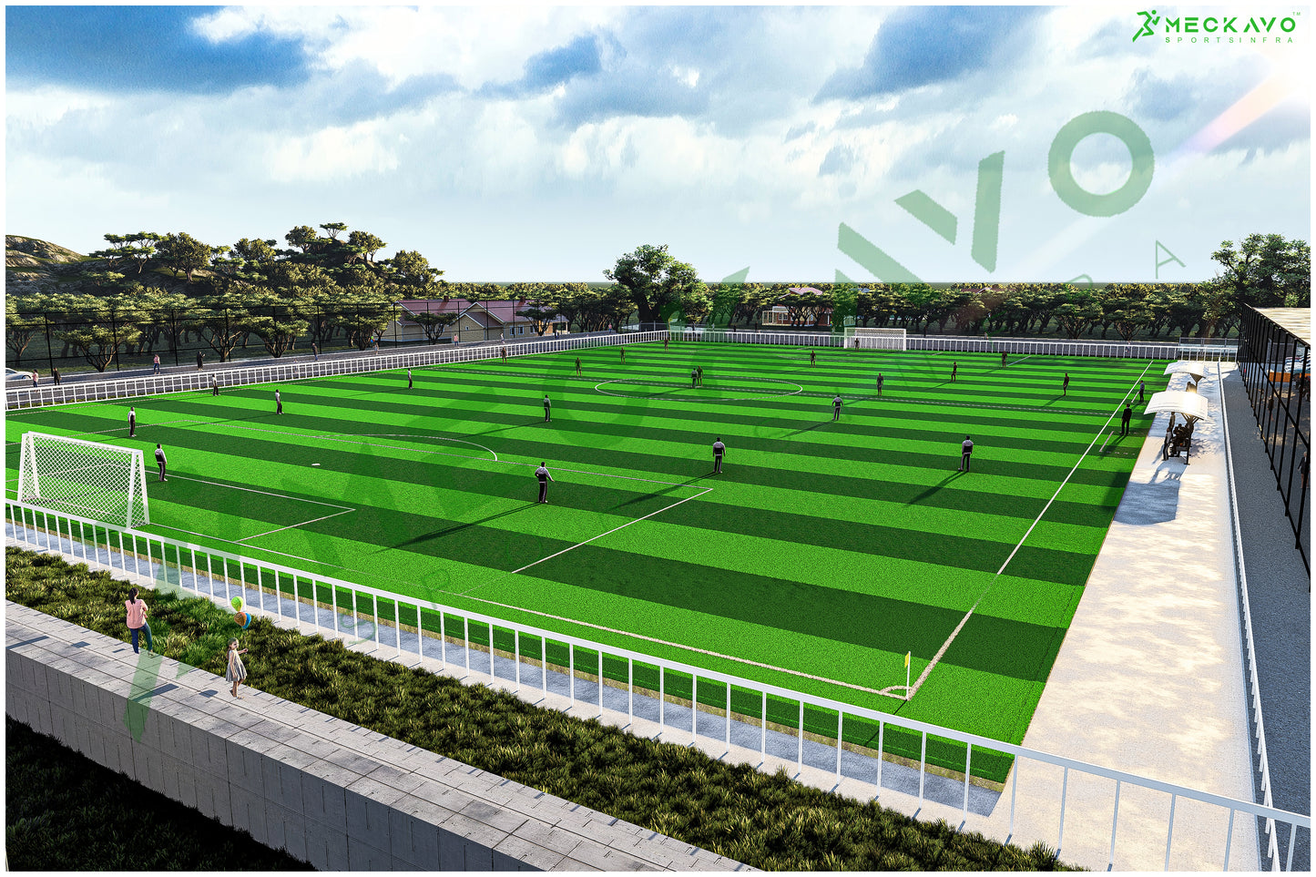 Full Size / 11-A-Side Football Ground Construction – By Meckavo Sports