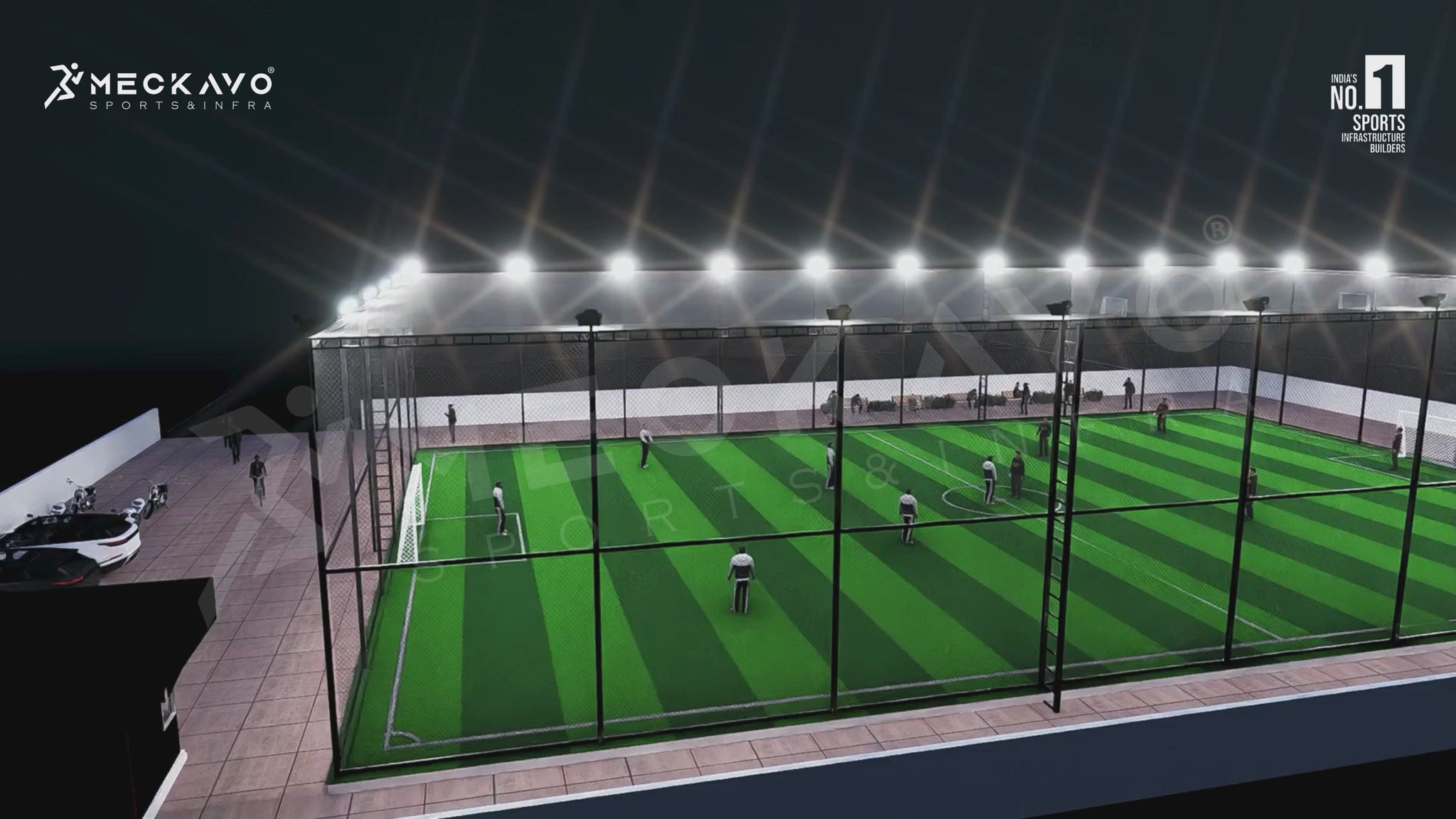 India's No.1 Sports Infra Structure Builders