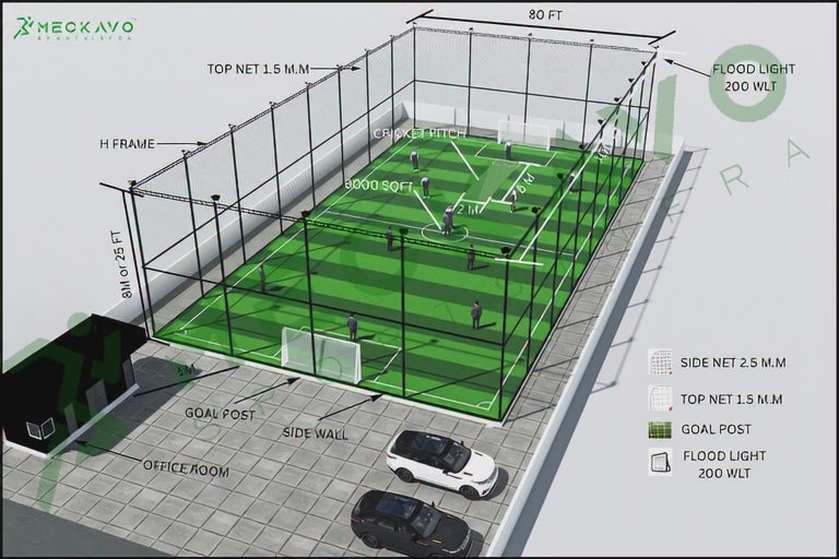 Football turf system -construction mode-FIFA