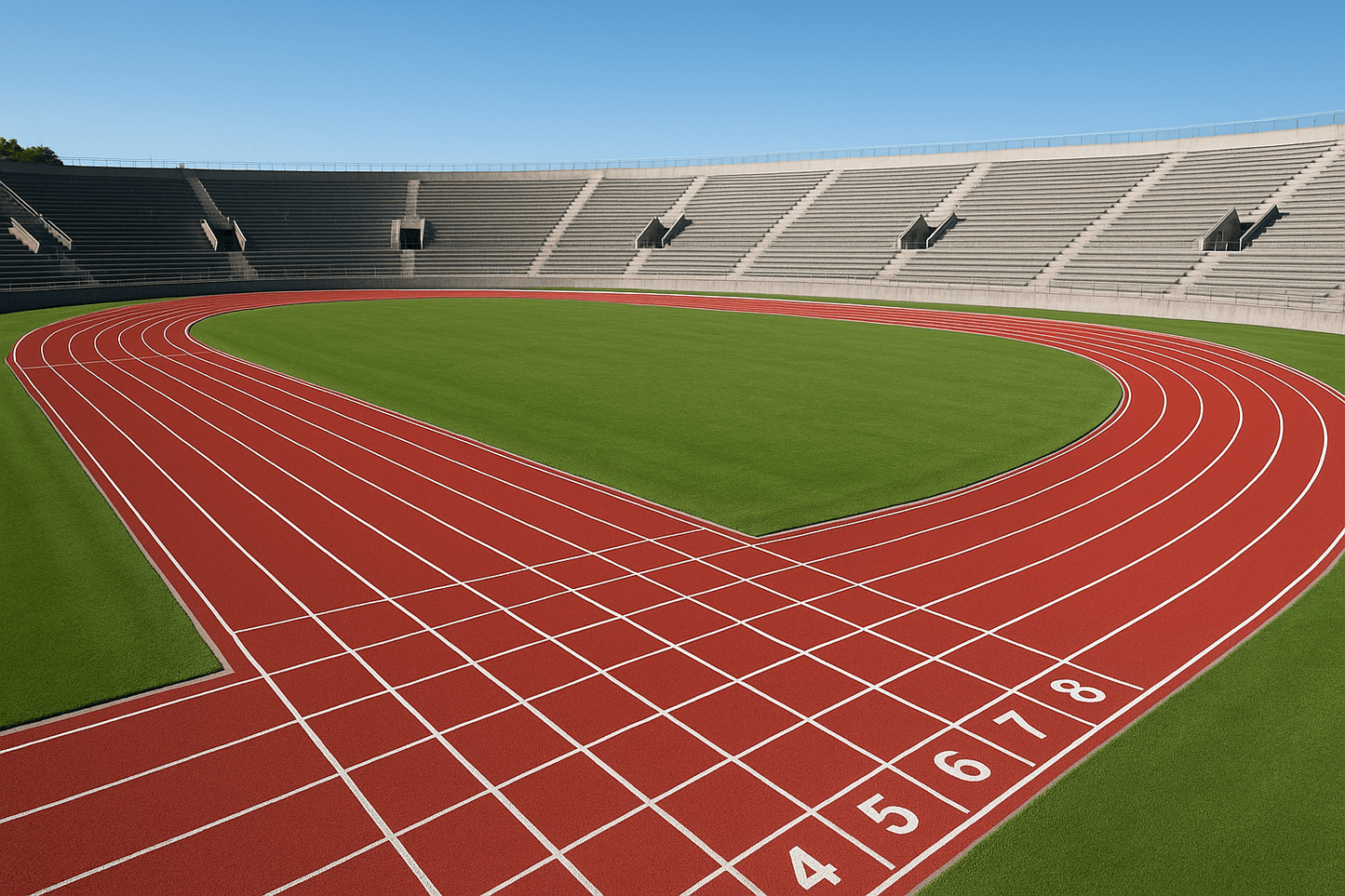 Meckavo Sports Elite SBR Running Track Flooring - All-Weather Performance